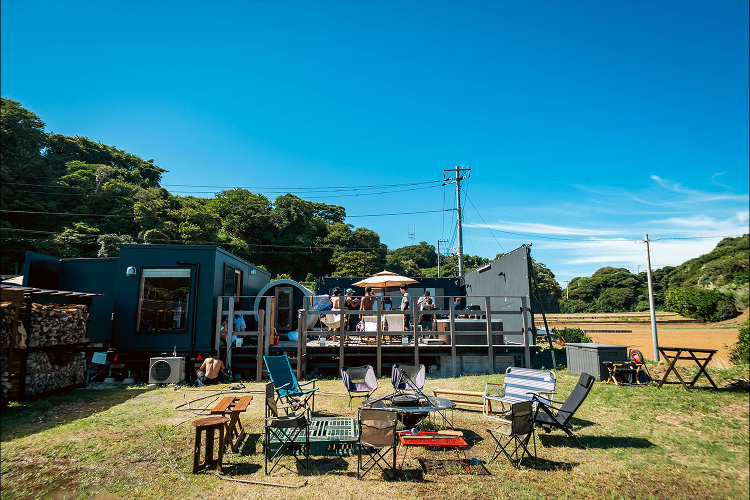 オーシャンビュースイート～焚き火スペース付き～